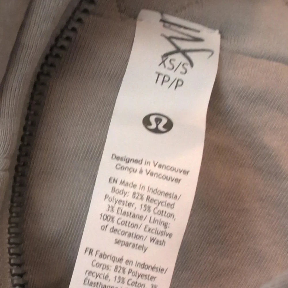 Lululemon Scuba Oversized Quilted Half Zip